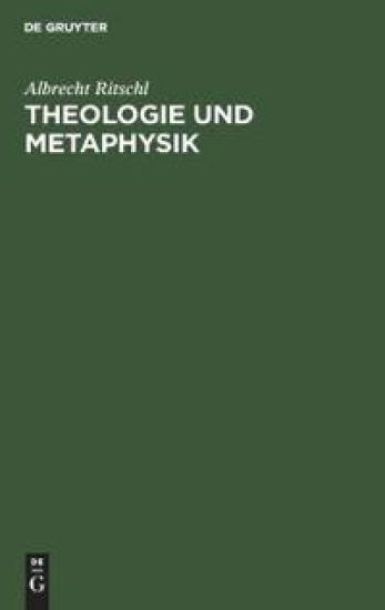 Theologie Und Metaphysik