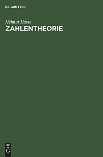 Zahlentheorie