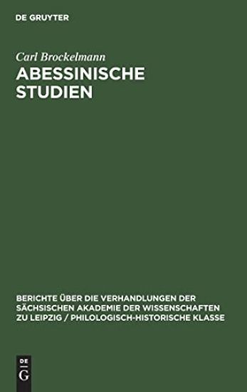 Abessinische Studien