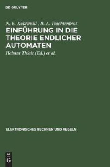 Einführung in Die Theorie Endlicher Automaten