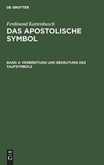Verbreitung Und Bedeutung Des Taufsymbols