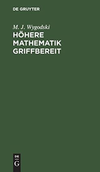 Höhere Mathematik Griffbereit
