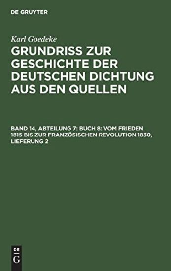 Buch 8: Vom Frieden 1815 Bis Zur Französischen Revolution 1830, Lieferung 2