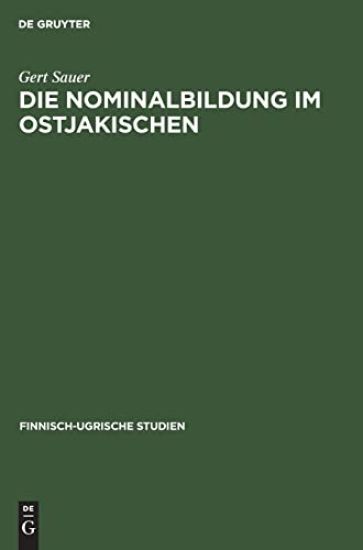 Die Nominalbildung Im Ostjakischen