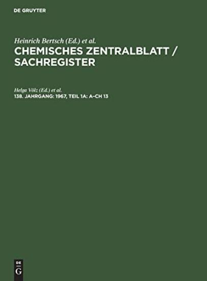 1967, Teil 1a: A-Ch 13