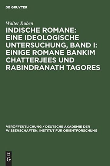 Einige Romane Bankim Chatterjees Und Rabindranath Tagores