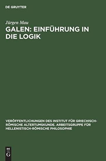 Galen: Einführung in Die Logik