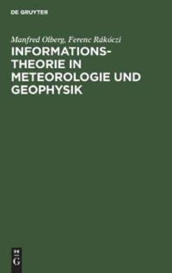 Informationstheorie in Meteorologie Und Geophysik