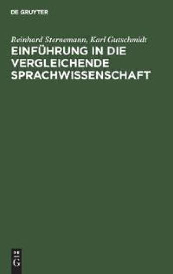 Einführung in Die Vergleichende Sprachwissenschaft