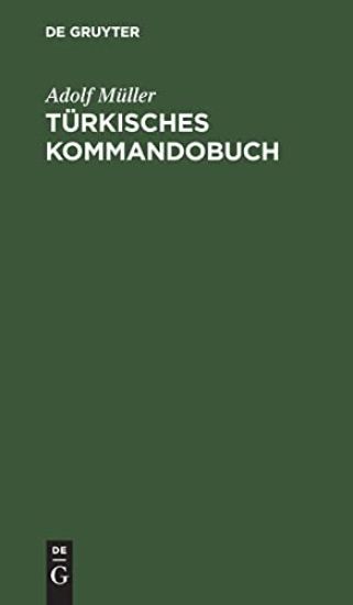 Türkisches Kommandobuch