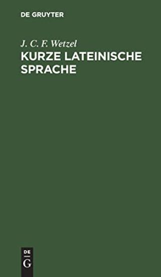 Kurze Lateinische Sprache