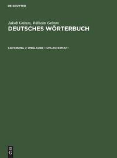 Unglaube - Unlasterhaft