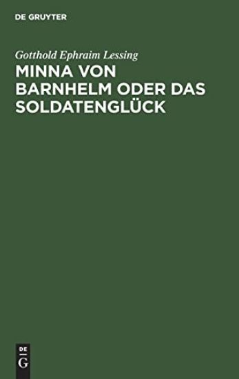 Minna Von Barnhelm Oder Das Soldatenglück