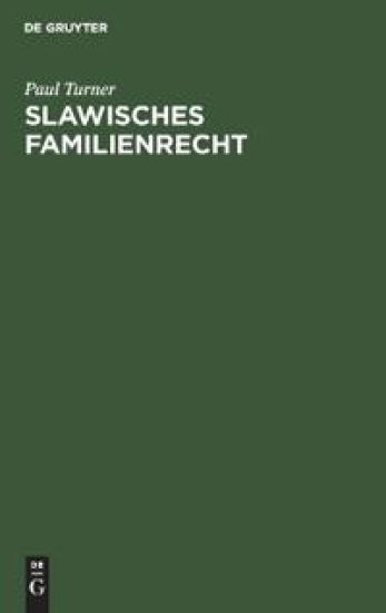 Slawisches Familienrecht