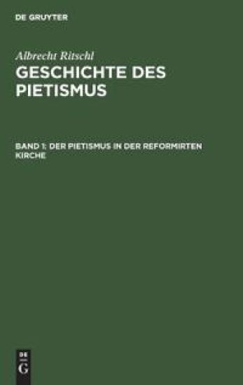 Der Pietismus in Der Reformirten Kirche