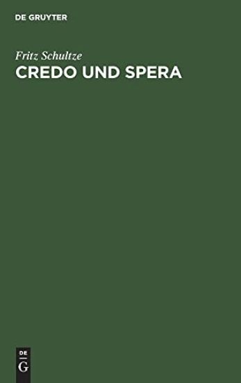 Credo Und Spera