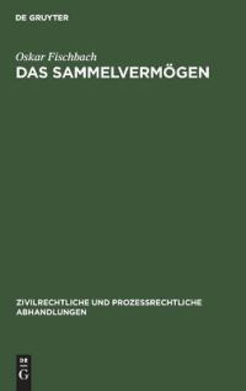 Das Sammelvermögen