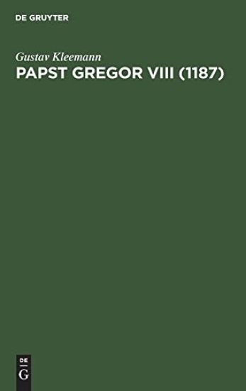 Papst Gregor VIII (1187)