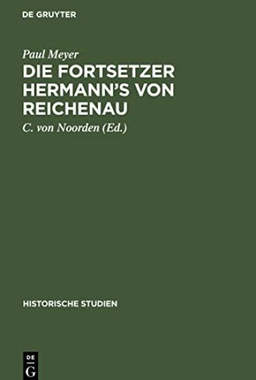 Die Fortsetzer Hermann's Von Reichenau