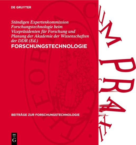 Forschungstechnologie: Aufgaben, Probleme, Aktivitäten. Vorträge Auf Dem Kolloquium Anläßlich Des 65. Geburtstages Von Helmuth Faulstich