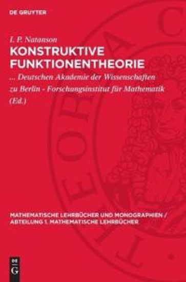 Konstruktive Funktionentheorie