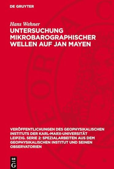 Untersuchung mikrobarographischer Wellen auf Jan Mayen
