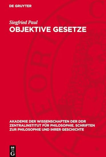 Objektive Gesetze: Klassifizierung, Symbolische Darstellung, Mathematische Abbildung