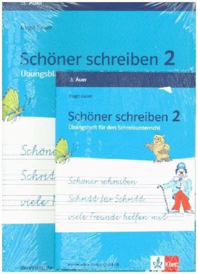 Schöner schreiben Schritt für Schritt, viele Freunde helfen mit. Vereinfachte Ausgangsschrift 2. Jahrgangsstufe + DIN A5 Übungsheft