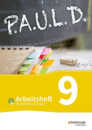 P.A.U.L. D. (Paul) 9. Arbeitsheft  mit interaktiven Übungen. Für Gymnasien und Gesamtschulen - Bisherige Ausgabe