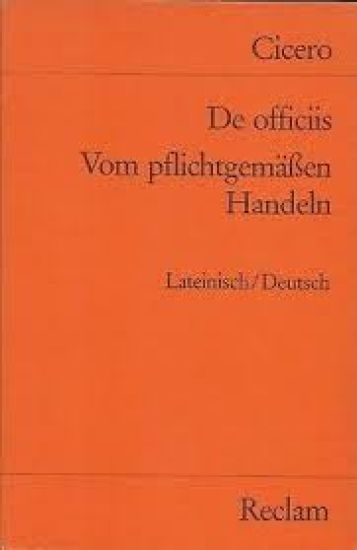 Vom pflichtgemäßen Handeln / De officiis