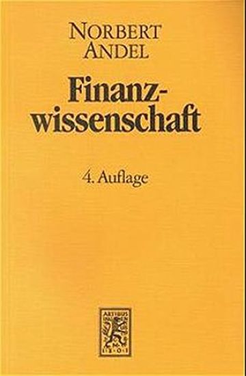 Finanzwissenschaft