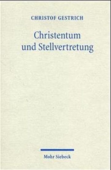 Christentum und Stellvertretung