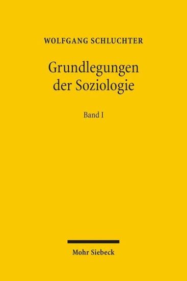 Grundlegungen der Soziologie