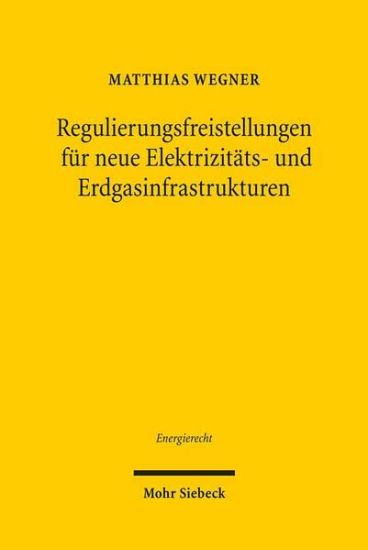 Regulierungsfreistellungen für neue Elektrizitäts- und Erdgasinfrastrukturen