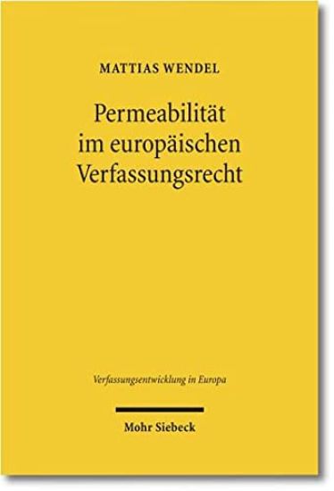 Permeabilität im europäischen Verfassungsrecht