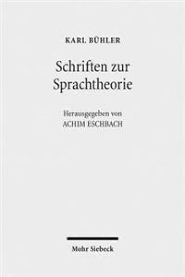 Schriften zur Sprachtheorie