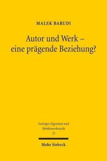 Autor und Werk - eine prägende Beziehung?