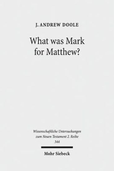 What was Mark for Matthew?
