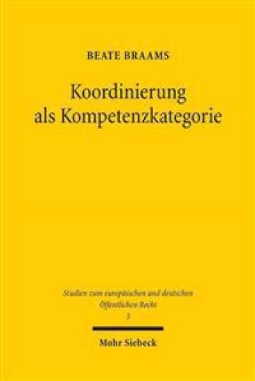 Koordinierung als Kompetenzkategorie