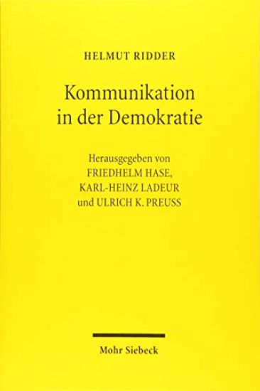 Kommunikation in der Demokratie