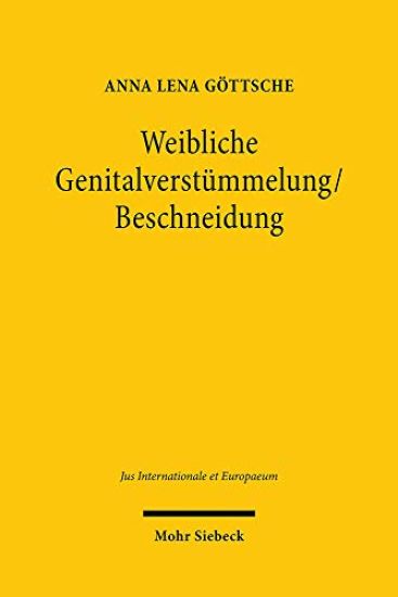 Weibliche Genitalverstümmelung/Beschneidung