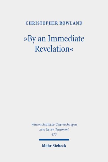 "By an Immediate Revelation"