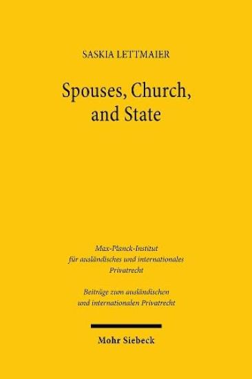 Spouses, Church, and State
