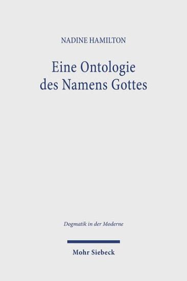 Eine Ontologie des Namens Gottes