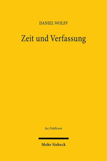 Zeit und Verfassung