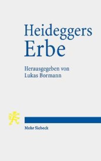 Kansikuva: Heideggers Erbe