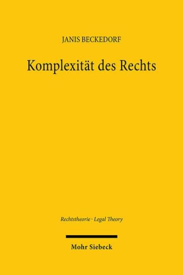 Komplexität des Rechts