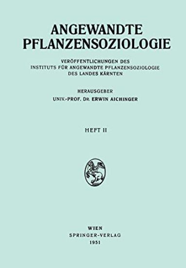 Angewandte Pflanzensoziologie