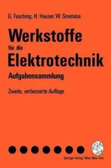 Werkstoffe für die Elektrotechnik