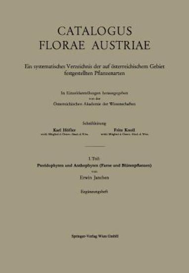 Pteridophyten und Anthophyten (Farne und Blütenpflanzen)